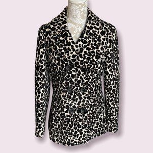 Women's leopard print jacket size medium by Apt. 9.